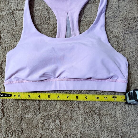 EXCELLENT Lululemon Invigorate Sports Bra Faint Coral Athletic Yoga Gym Size 8 - Picture 5 of 9